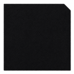 T&aelig;ppe i jet black - 0913