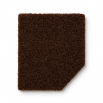 T&aelig;ppe i dark brown - 0331